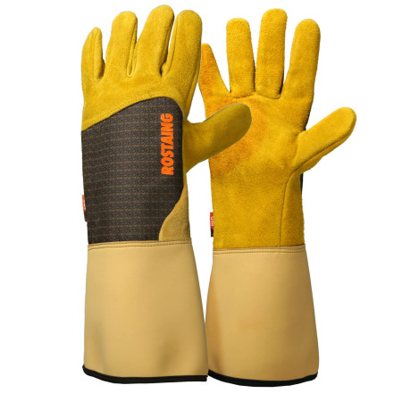 Gants de jardinage en cuir Rostaing - Protection et confort REFERENCE RONCIER TAILLE 8