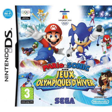 Jeu DS Mario & Sonic JO Hiver