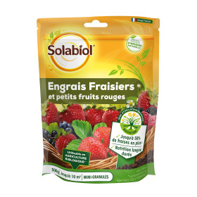 Engrais Solabio Fraisiers & Petits Fruits 500g Doypack
