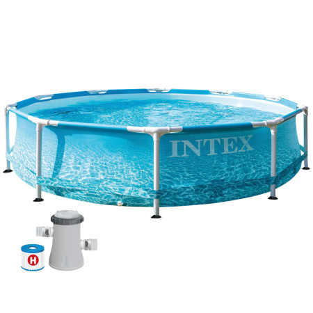 Piscine Intex Hors Sol 3,05m x 76cm Bleu