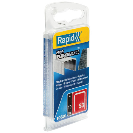 Agrafes Rapid N53 Fil Fin 10 mm Lot de 1080