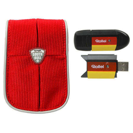 Sac Appareil Photo South Bull Cordset avec Lecteur Carte USB Rollei