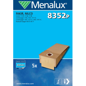 Sacs Aspirateur MENALUX 8352P Lot de 5