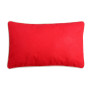 Coussin Déhoussable Rouge & Lin 30x50