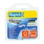 RAPID VR22 - Agrafes Grillage Acier Galvanisé 5-11 mm