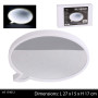 Miroir LED Effet Bulle Urban Nature Culture 27x17cm