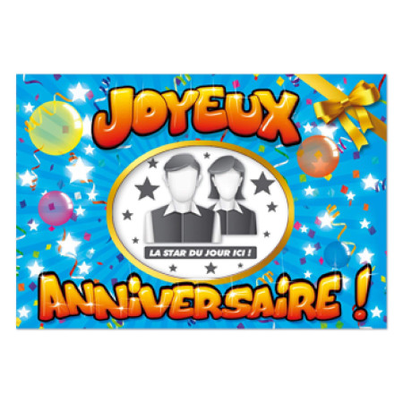 Album Photo Souvenir Joyeux Anniversaire Couverture Cartonnée
