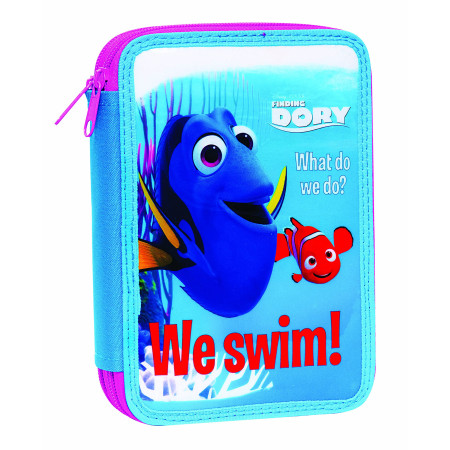 Trousse Finding Dory We Swim - Disney Pixar - Pour fournitures scolaires