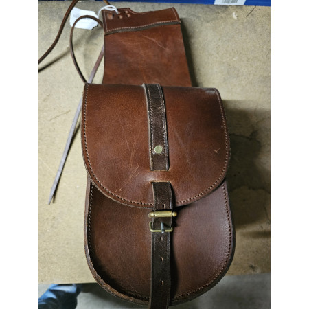 SACOCHES DOUBLE CUIR AVANTHAVANE QS
