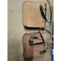 2 SACOCHES CUIR SIMPLESNOIR