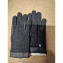 GANT COTON RENFORCE CUIR XS NOIR