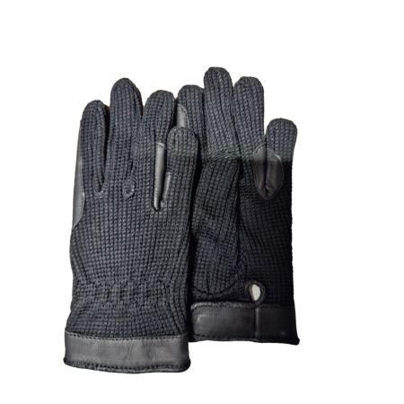 GANT COTON RENFORCE CUIR S NOIR