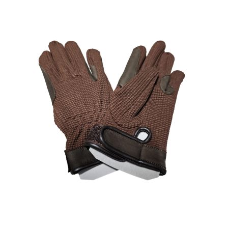 GANT COTON RENFORCE CUIR S MARRON