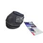 PAIRE CLOCHES OUVERTES VELCRO NEOPRENE BALLISTIC OVERREACH BOOTS M NOIR PROFESSIONAL CHOICE