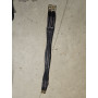 SANGLE CUIR DOUBLE ELASTIQUE 100 NOIR