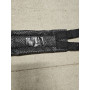 SANGLE DOUBLE ELASTIQUE NEOPRENE 130 NOIR GERA