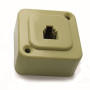 Prise Murale RJ45 Beige Installation Facile