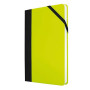 Carnet PAPERBOOK MILAN - Couverture rigide jaune - Moderne & Pratique