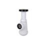 Siphon Bouteille Court avec Sortie 32V et Valve Lavabo