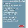 Mitigeur Lavabo Rousseau Chrome Design Moderne, Bec Pivotant