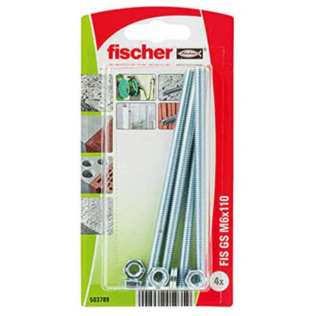 Chevilles Fischer FUSIL GS M6 x 100 Fixation Solide bétonbrique