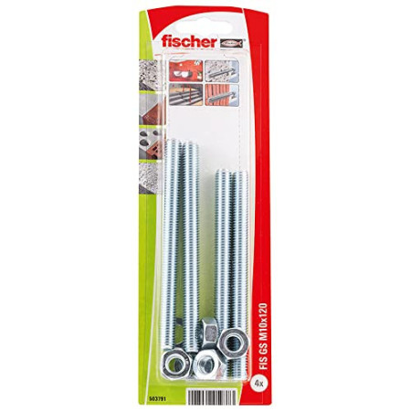 Tiges Filetées FISCHER FIS-GS M10x120 Fixation Lourde
