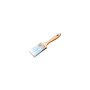 Brosse Plate SAVY T80, Poils Synthétiques, Manche Bois, Bleu Pro