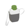 Gourde Isotherme 1L avec Bandoulière Gris, Vert, Blanc EDA