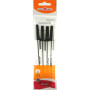 Stylos Bille Noirs Point de Mire - Lot de 4 - Écriture Fluide