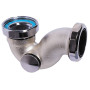 Siphon Lavabo Laiton Nickel Mat WIRQUIN SL241C 'S'