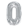 Ballon Métallique Argent 0 34 cm