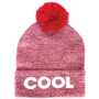 Bonnet Pompon Happy Bleu Marine - Tricot Douillet