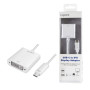 Adaptateur DVI USB LogiLink Blanc UA0245EA