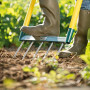 Biogrif Naturovert : Aérateur de Sol 5 Dents Manche Bois PEFC