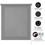 Store enrouleur tamisant gris 150x180 cm - iMazot