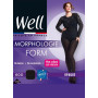 Collant Morphologie Slim Noir 60 Deniers Well