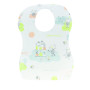Bavoir Bébé Confort Imperméable Motif Chat - Poche Ramasse-Miettes