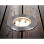 Spot Sol LED Trio Belaja Ø16cm IP65, Nickel Mat