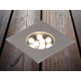 Spot Sol LED Trio Belaja Ø16cm IP65, Nickel Mat