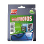 Plasto - Adhésif Double Face Photo 3.5m - Transparent & Sans Jaunissement