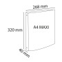 Classeur Rigide Exacompta 51395E - Organisation Efficace