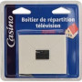 Boitier Répartiteur Téléphone 4 Postes Blanc
