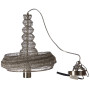 Suspension Colten Argent E27 60W