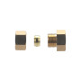 Charnière Universelle Hettich 50x10mm Laiton Chromé Blister 2pcs