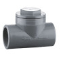 Clapet Anti-Retour PVC D32 Évacuation Eaux Usées