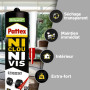 Pattex Ni Clou Ni Vis: Colle Fixation Surpuissante Invisible