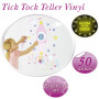 Horloge Stickers Disney Princesses Rose - Worlds Apart