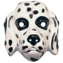 Masque de chien Dalmatien en PVC - Costume de fête