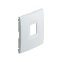 Enjoliveur Prise TV Kallysta HAGERWK740B Blanc