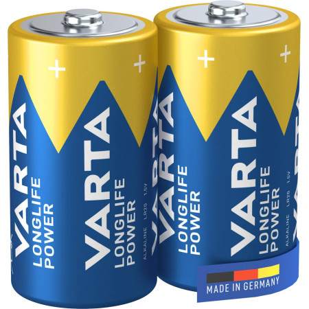 Piles LR14 C Longlife Power VARTA ou SONY x2